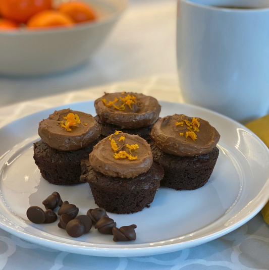 Dark Chocolate Mayan Brownie Bites Recipe