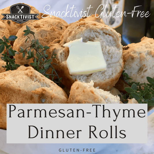 Super Easy, Parmesan-Thyme Dinner Rolls (Gluten-Free)