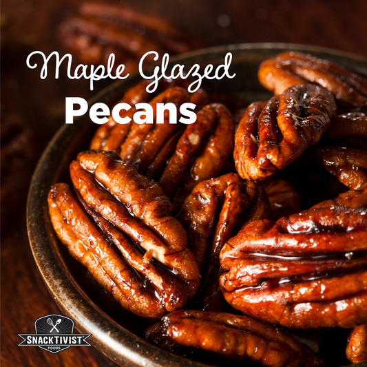 Two-Ingredient Maple Glazed Pecans