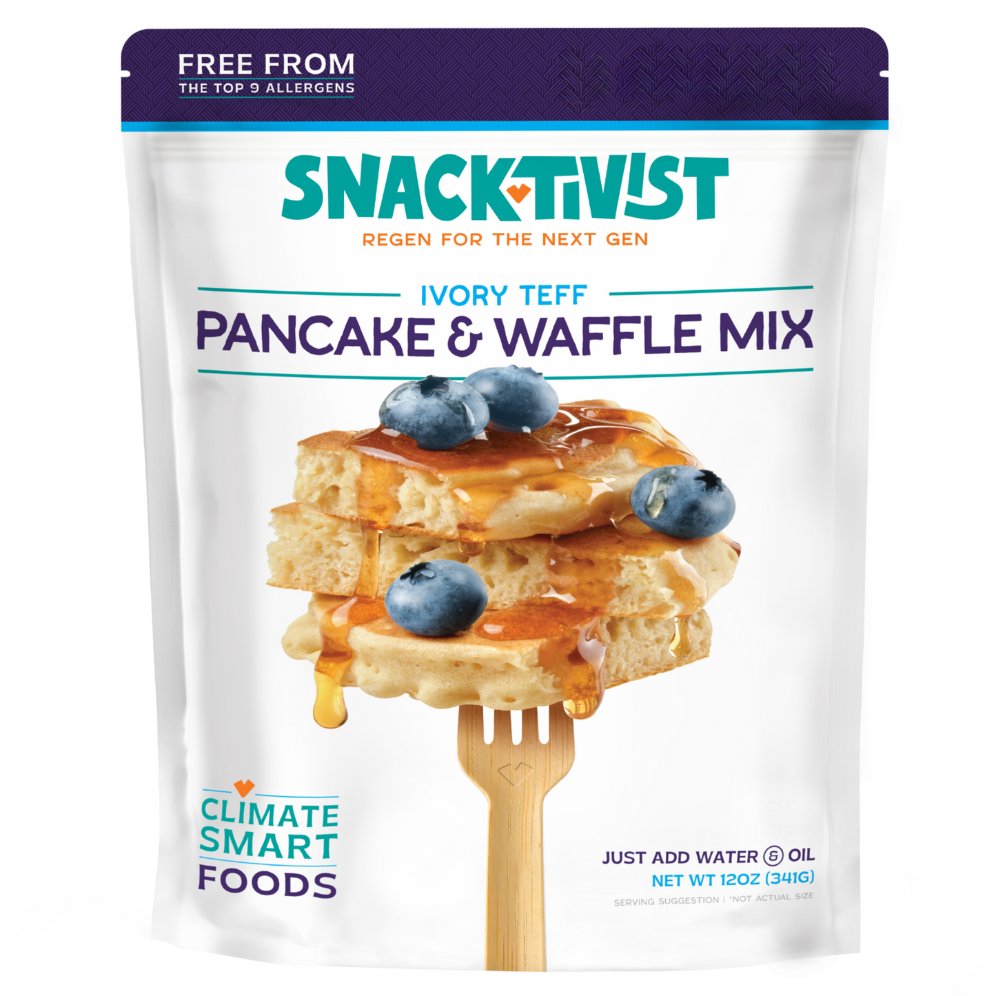 Ivory Teff Pancake & Waffle Mix