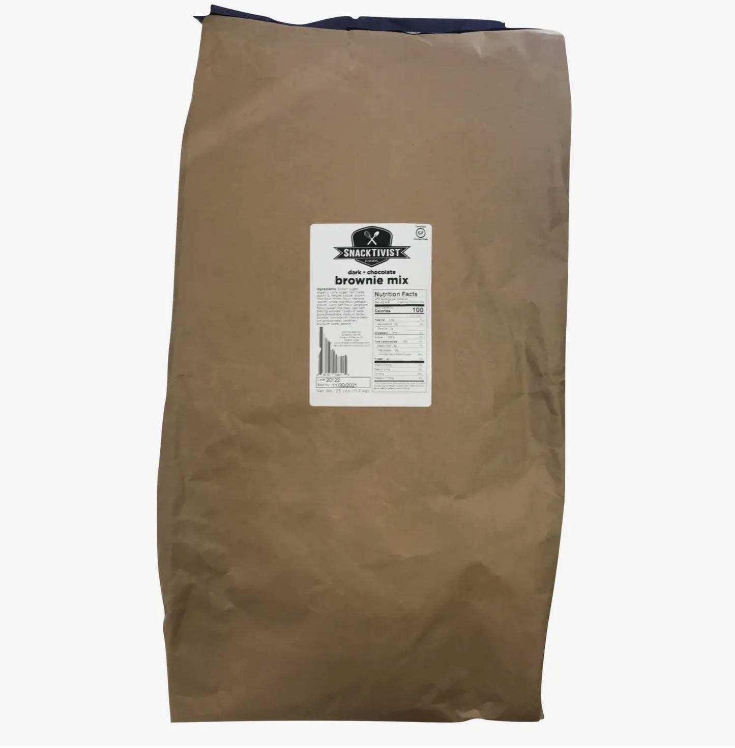 Dark Chocolate Brownie Mix, Bulk Bags