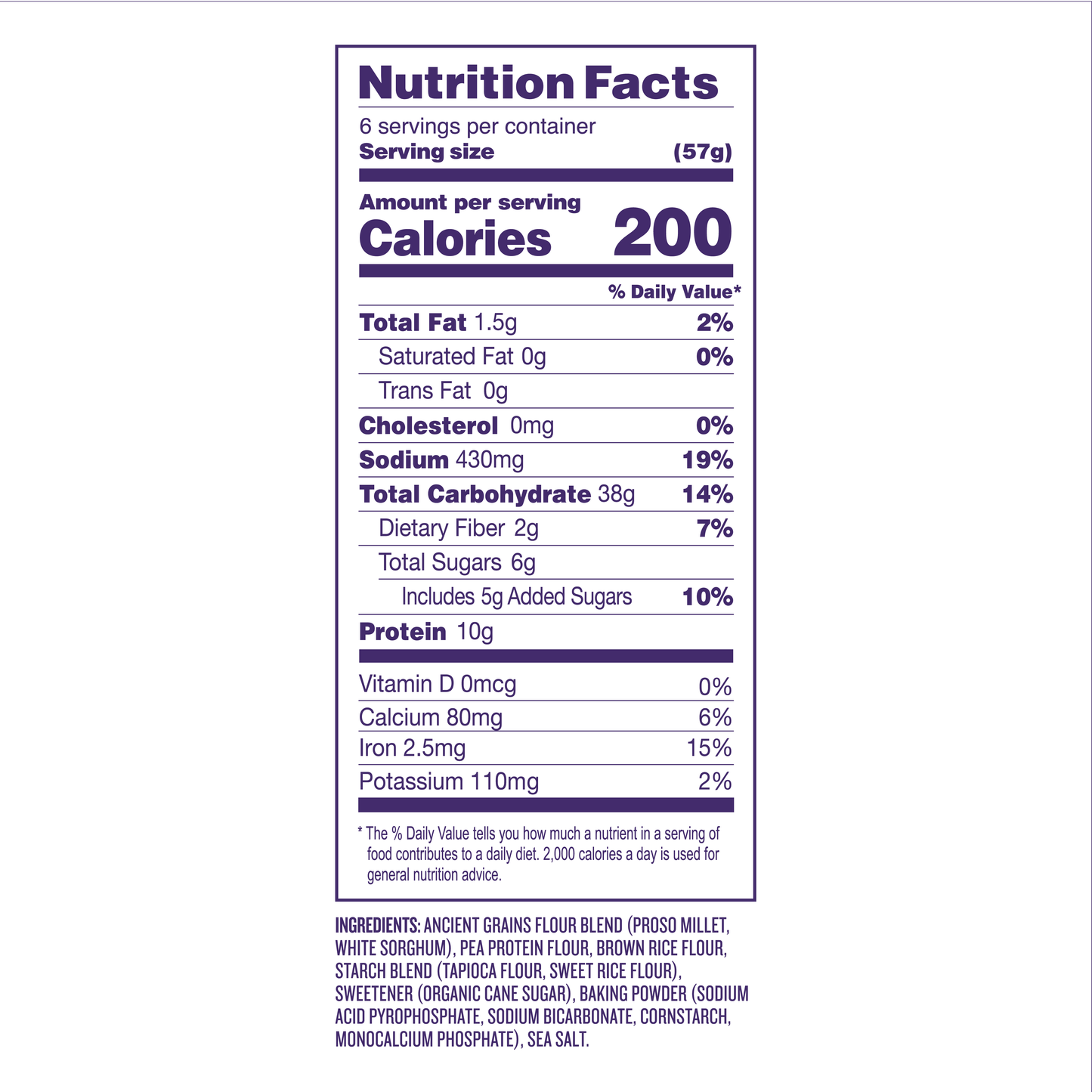 Plant Protein Pancake & Waffle Mix
