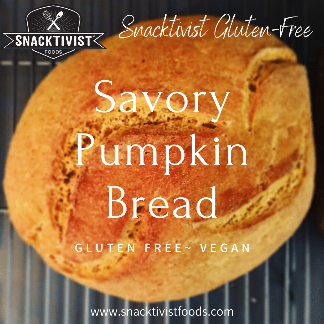 Savory Pumpkin Spice Artisan Bread (Gluten-Free)