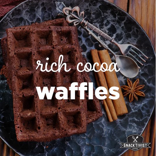 Rich Cocoa Waffles (GF)(V)